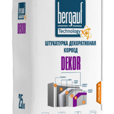 BERGAUF DEKOR Штукатурка декоративная "короед" - fsk-ek.ru - Екатеринбург